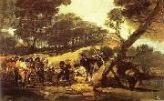 Francisco Jose de Goya Powder Factory in the Sierra. USA oil painting artist